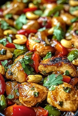 Sheet Pan Cashew Chicken and Vegetables
