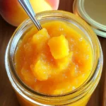 Small Batch Vanilla Peach Jam