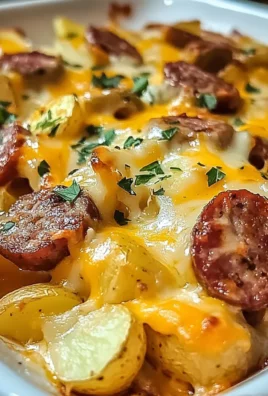 Smoked Sausage & Ranch Potato Bake