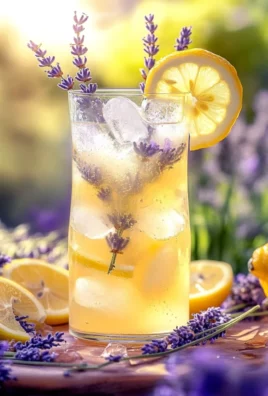 Sparkling Lavender Lemonade Mocktail