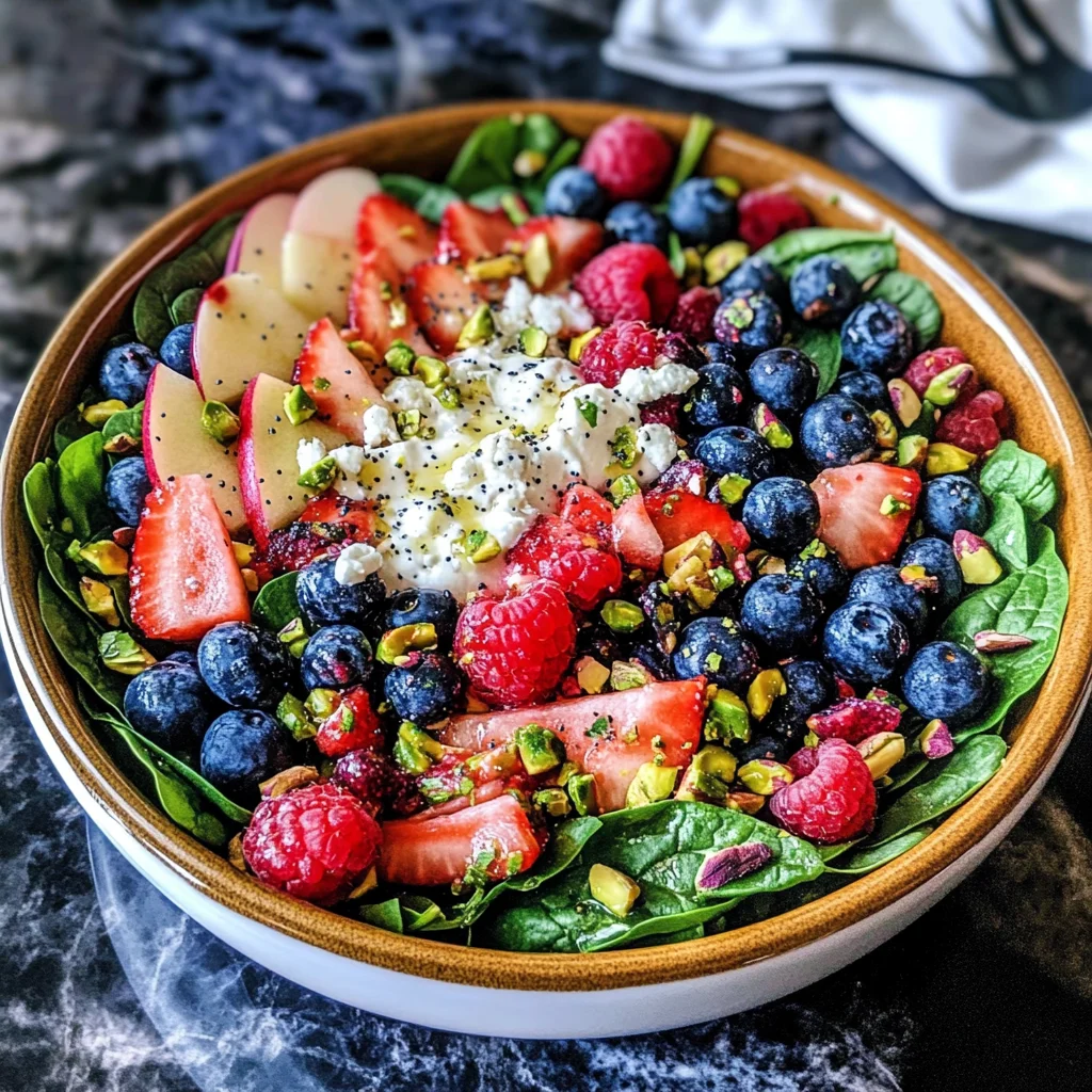 Spinach Berry Salad