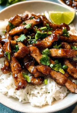 Sticky Honey Garlic Pork