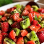 Strawberry Kiwi Fruit Salad