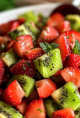 Strawberry Kiwi Fruit Salad