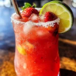 Strawberry Lemonade Margaritas