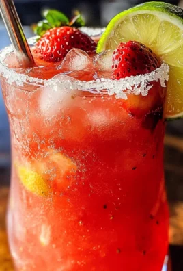 Strawberry Lemonade Margaritas