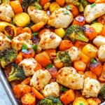 Sweet Chili Roasted Chicken and Vegetables