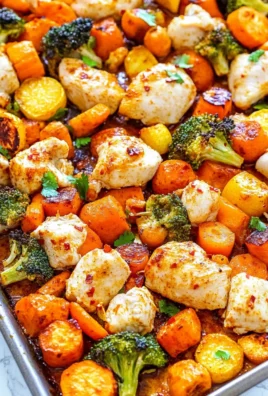 Sweet Chili Roasted Chicken and Vegetables