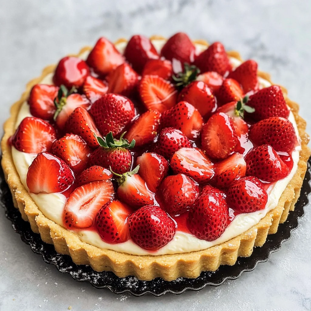 Tarte aux Fraises