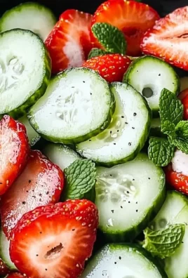 This Cucumber Strawberry Salad