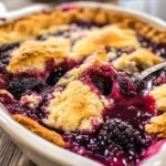 Triple Berry Cobbler with Cake Mix