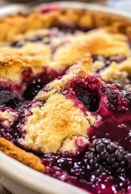 Triple Berry Cobbler with Cake Mix
