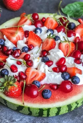 Watermelon Pizza