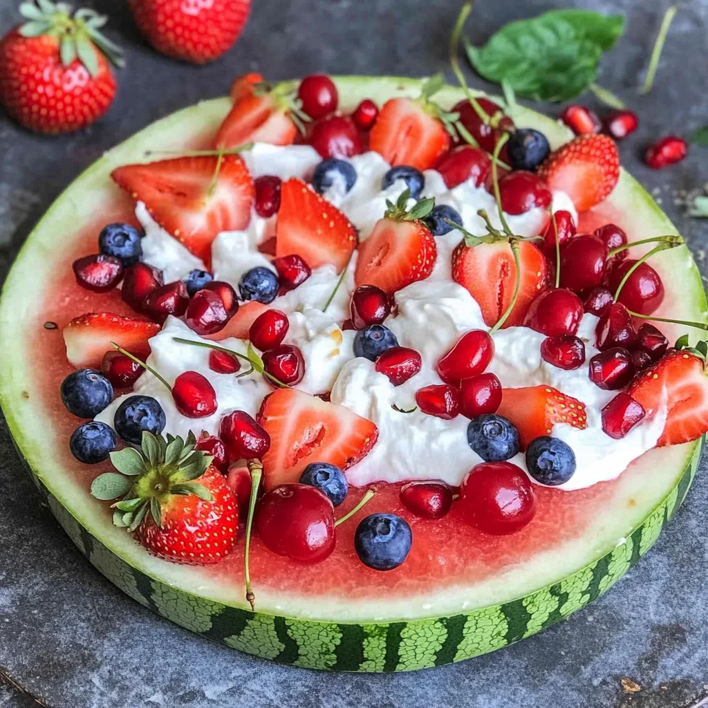Watermelon Pizza