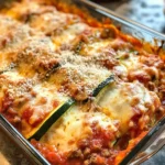 Zucchini Pizza Casserole | Low-Carb & Gluten-Free