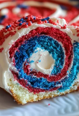 4th of July Cake Roll
