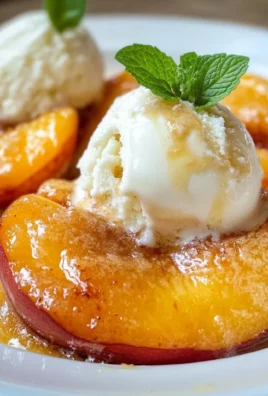 Air Fryer Peaches