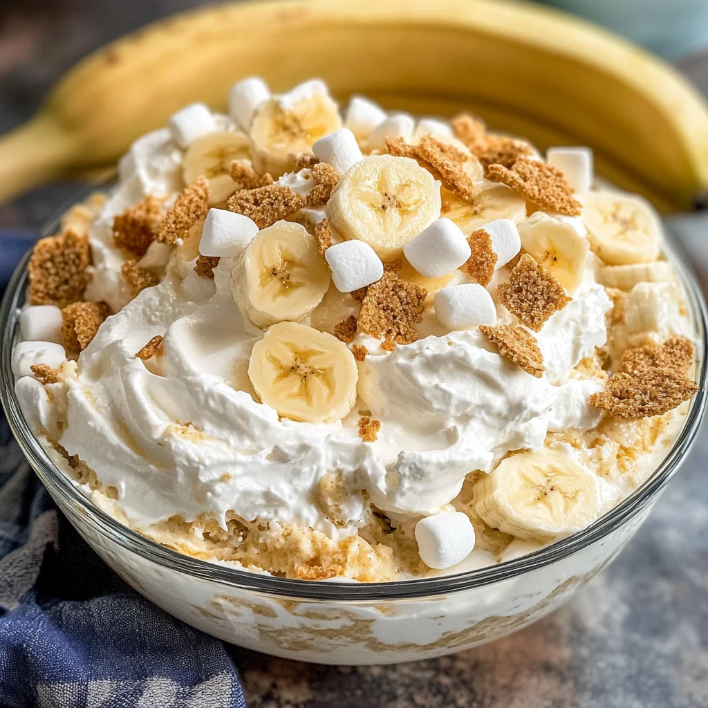 Banana Pudding Fluff Salad Recipe