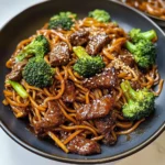 Beef and Broccoli Lomein