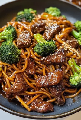 Beef and Broccoli Lomein
