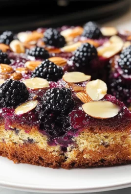 Blackberry Cake (EASY Upside-Down Skillet Cake)