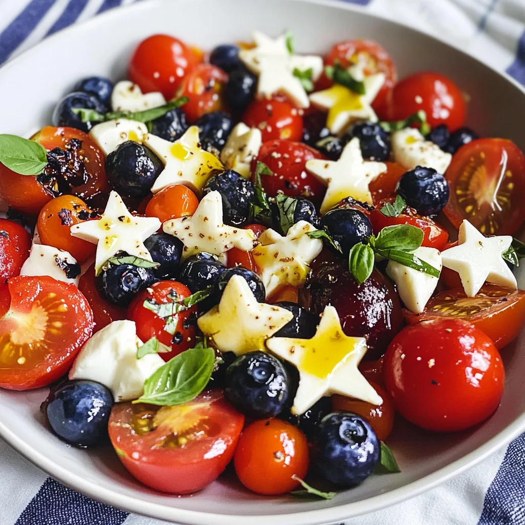 Blueberry Tomato Caprese