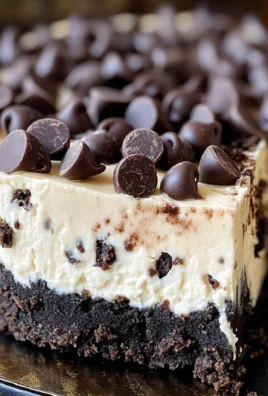 Chocolate Chip No Bake Cheesecake