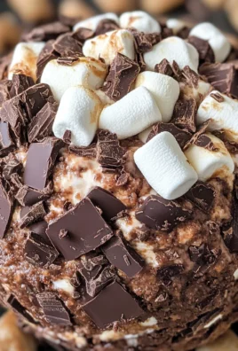 Chocolate S’mores Cheeseball