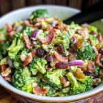 Classic Turkey Bacon Broccoli Salad Recipe
