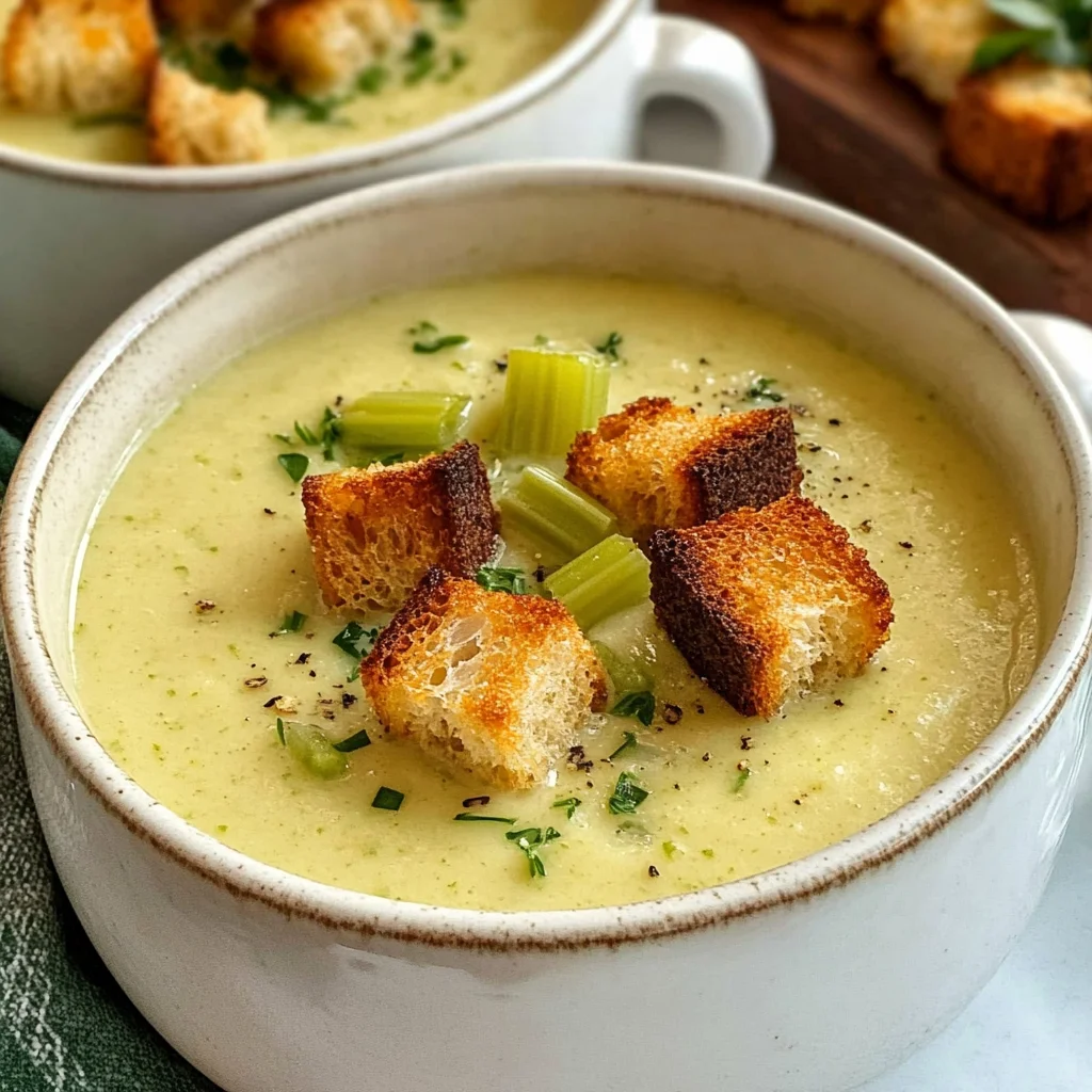 Cream of Celery Soup Recipe