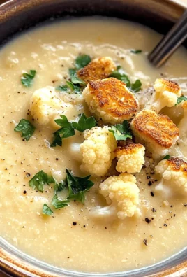 Creamy Cauliflower White Bean Soup