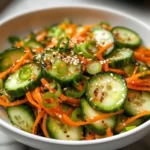 Cucumber and carrot salad