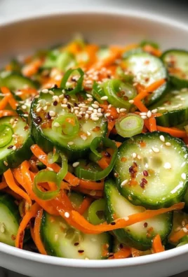 Cucumber and carrot salad