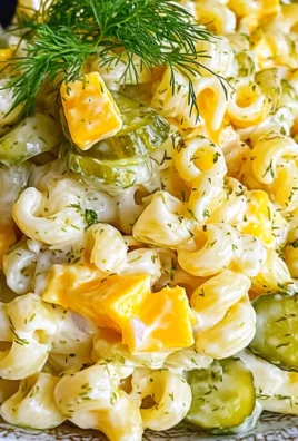 Dill Pickle Pasta Salad