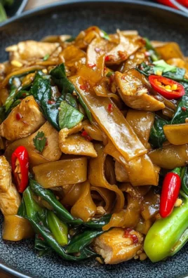 Drunken noodles