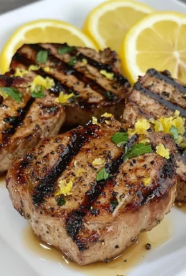 Easy Grilled Lemon Pepper beef Chops