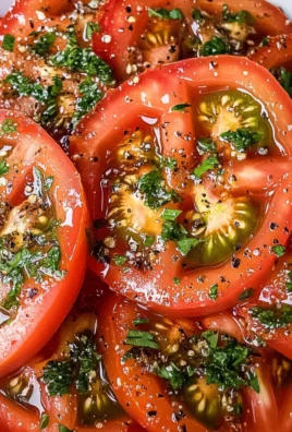 Easy Marinated Tomatoes