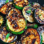 Easy Skillet Zucchini Recipe with Balsamic Reduction