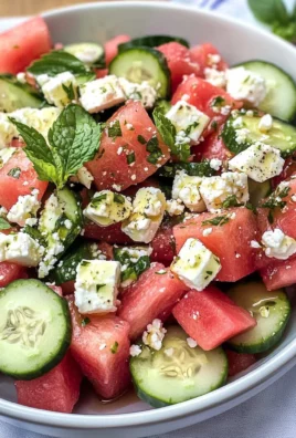 Feta Watermelon Salad