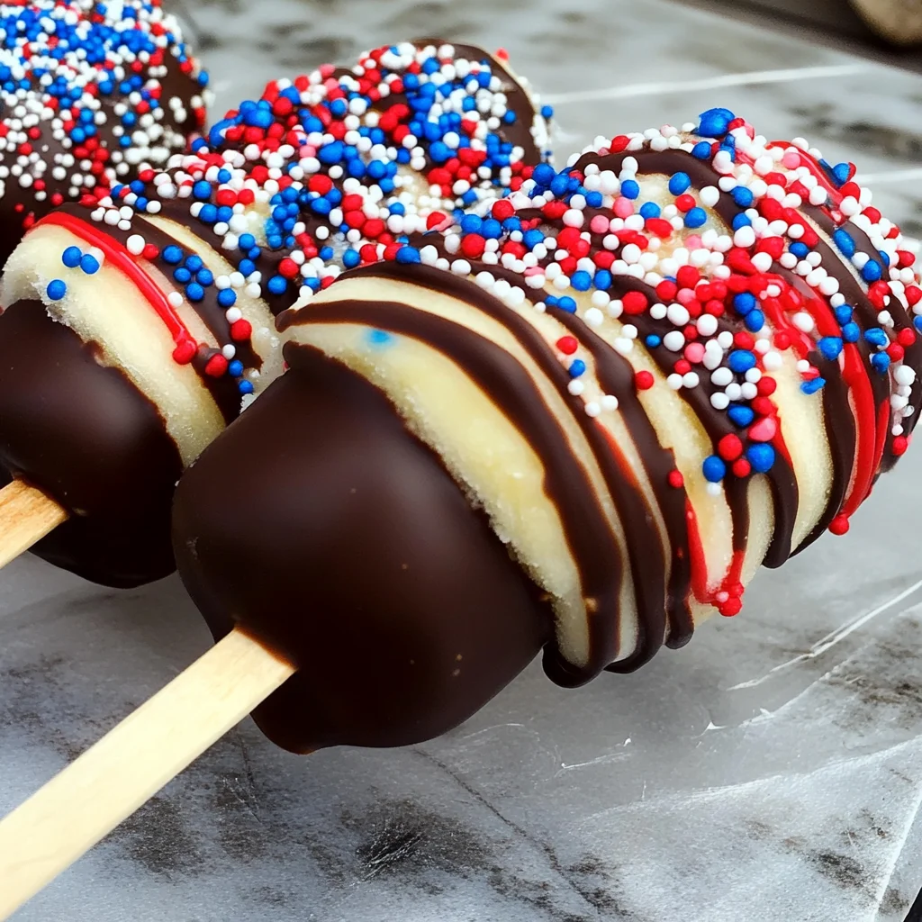 Frozen Chocolate-Covered Bananas