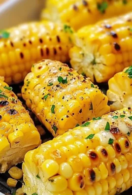 Garlic-Herb Butter Roasted Corn