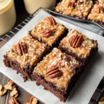 German Chocolate Cake Brownies