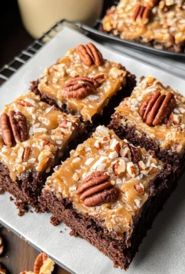 German Chocolate Cake Brownies