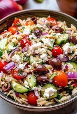 Greek Orzo Salad Recipe