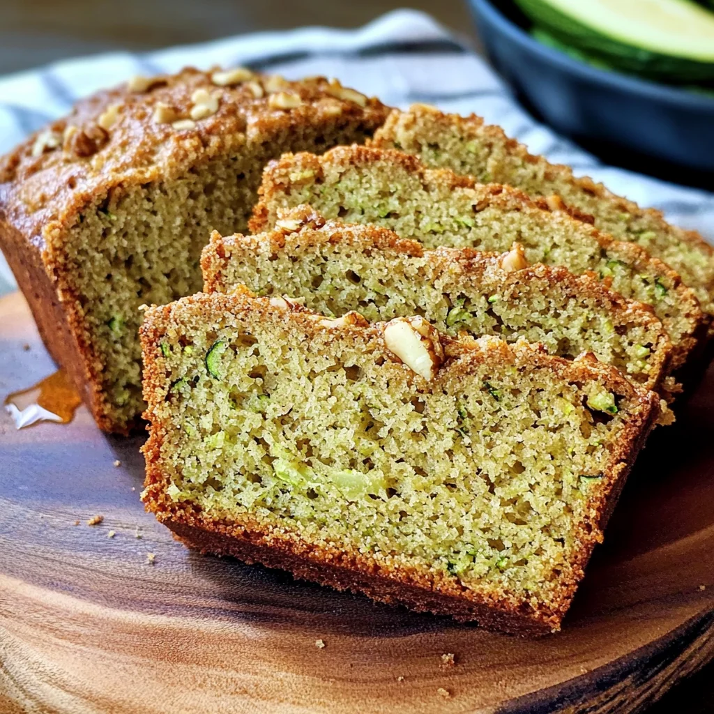 Greek Yogurt Zucchini Bread