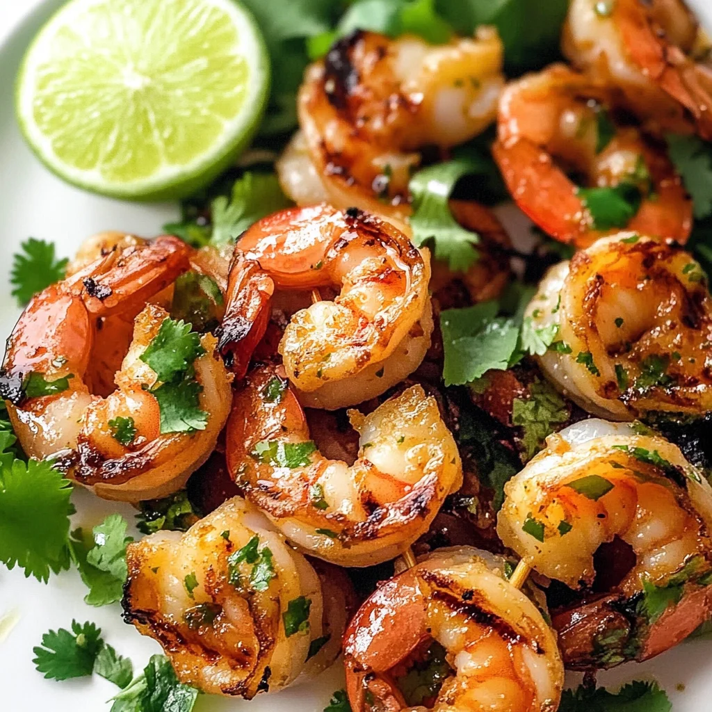 Grilled Cilantro Lime Shrimp