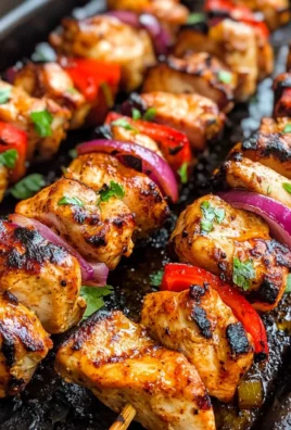 Grilled Smoked Paprika Chicken Kabobs