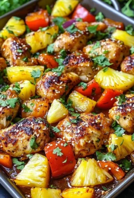 Hawaiian Chicken Sheet Pan Meal (Whole30, Paleo, Low Carb)