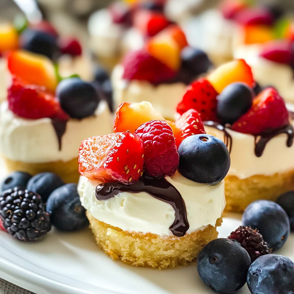 Healthy No Bake Mini Cheesecake Bites