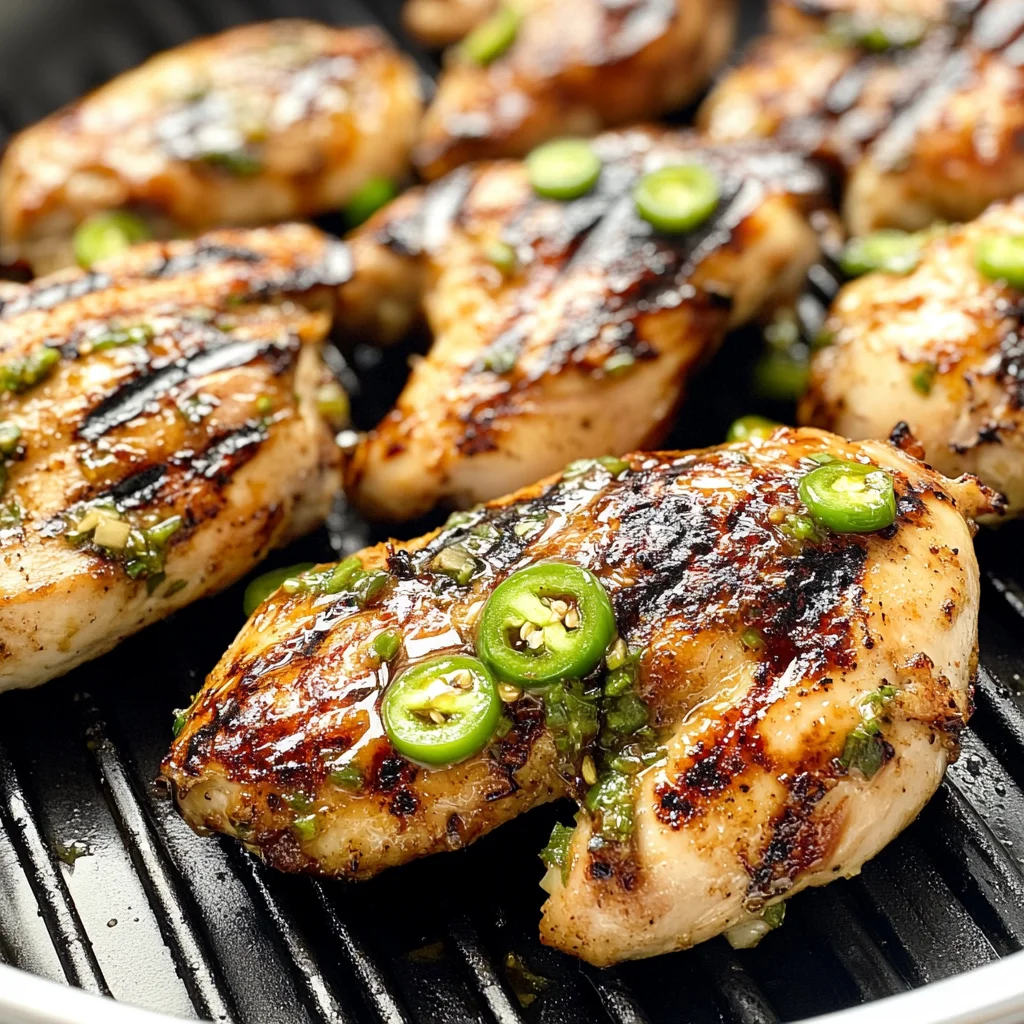 Honey Jalapeño Grilled Chicken Recipe